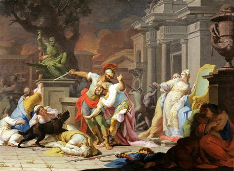 the death of priam